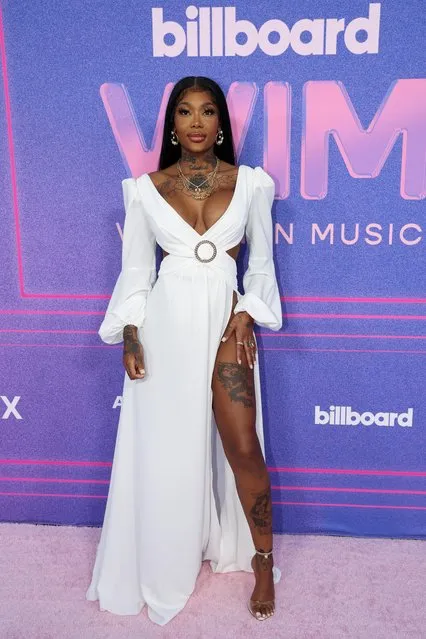 Singer Summer Walker attends the Billboard Women in Music Awards at YouTube Theater in Inglewood, California, U.S., March 2, 2022. (Photo by Mario Anzuoni/Reuters)