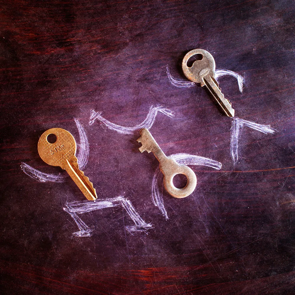 Pictures Made from Keys