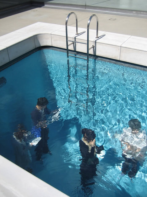 Swimming Pool Art Installation by Leandro Erlich