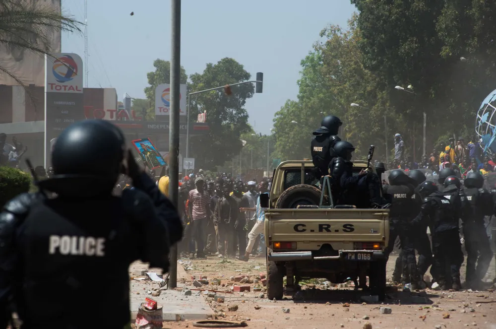 Violent Protests in Burkina Faso