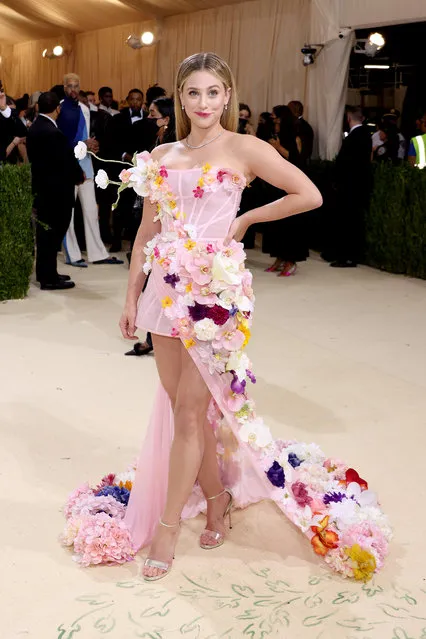 American actress and author Lili Reinhart attends The 2021 Met Gala Celebrating In America: A Lexicon Of Fashion at Metropolitan Museum of Art on September 13, 2021 in New York City. (Photo by John Shearer/WireImage)