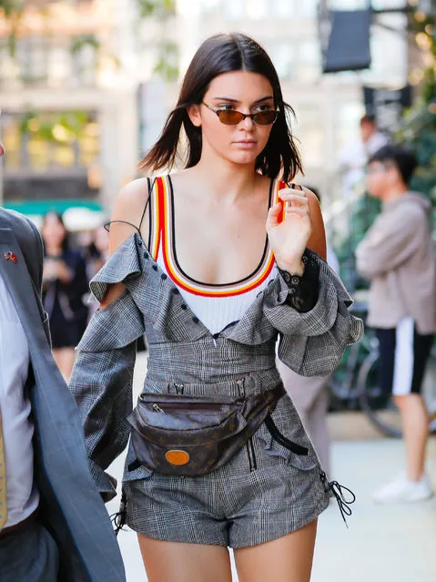 Kendall Jenner is seen on June 1, 2017 in New York City. (Photo by Gotham/GC Images)