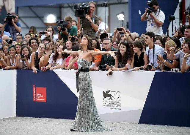 Italian model and actress Elisa Sednaoui attends the opening ceremony of the 72nd Venice Film Festival, northern Italy September 2, 2015. (Photo by Stefano Rellandini/Reuters)