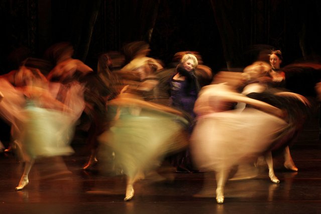 Dancers from The Australian Ballet perform during a dress rehearsal of Sir Kenneth MacMillan's Manon at Sydney Opera House in Sydney, Australia on April 29, 2025. (Photo by Hollie Adams/Reuters)