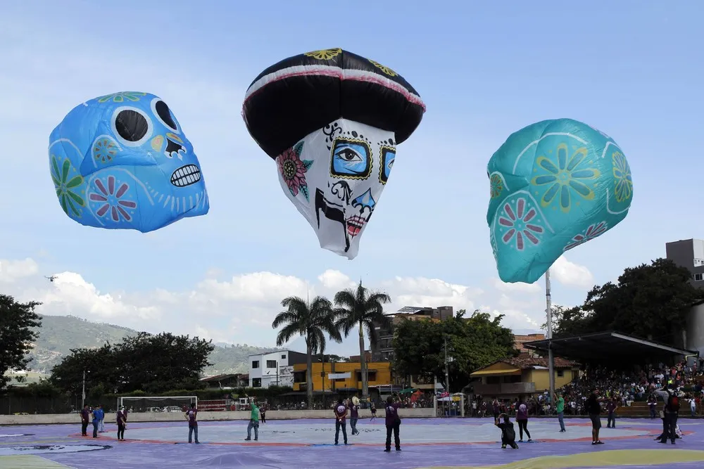 The 14th Solar Balloon Festival in Colombia