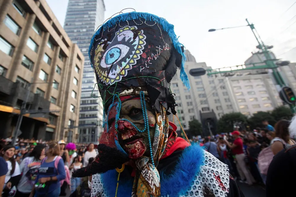 Mexico City's Annual Zombie Walk 2023