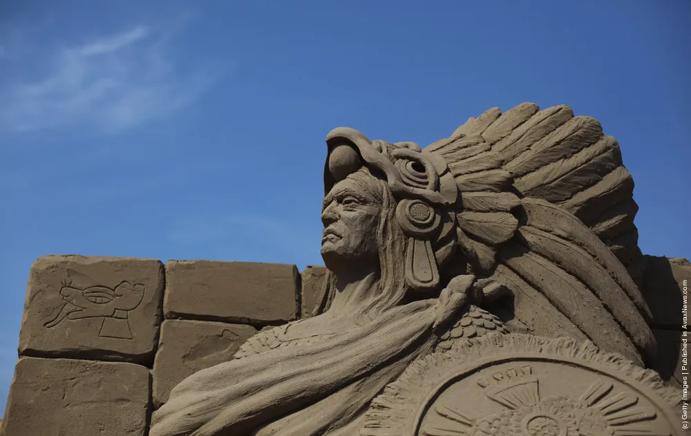 The Annual Weston-super-Mare Sand Sculpture Competition