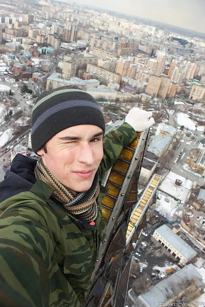 Russian Climber Kirill Oreshkin