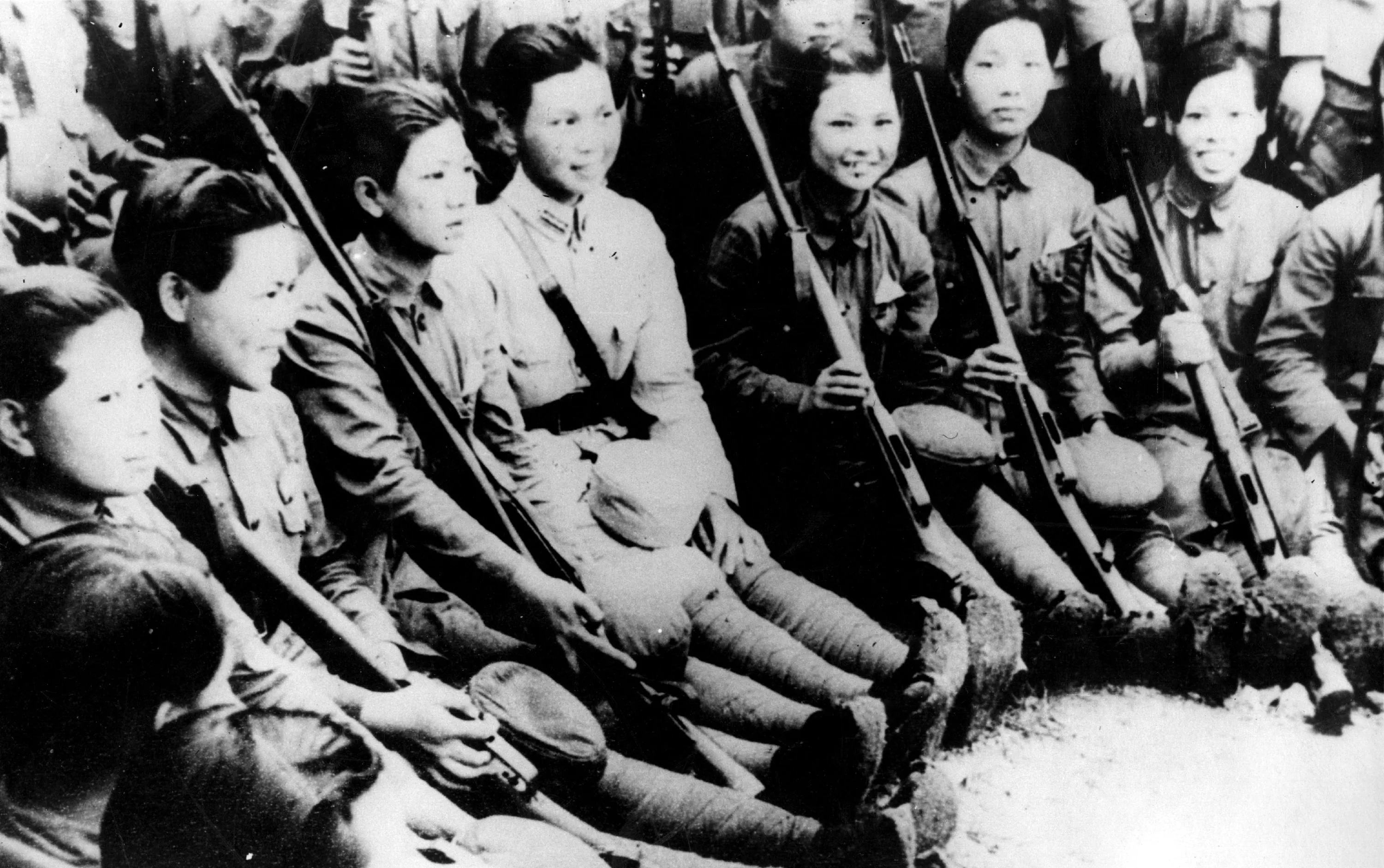 Погибло китайцев во второй мировой. Китайская партизанка Чэн.