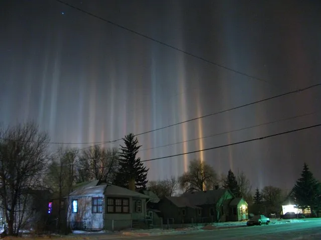 Mysterious Light Pillar