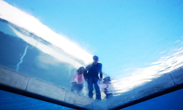 Swimming Pool Art Installation by Leandro Erlich