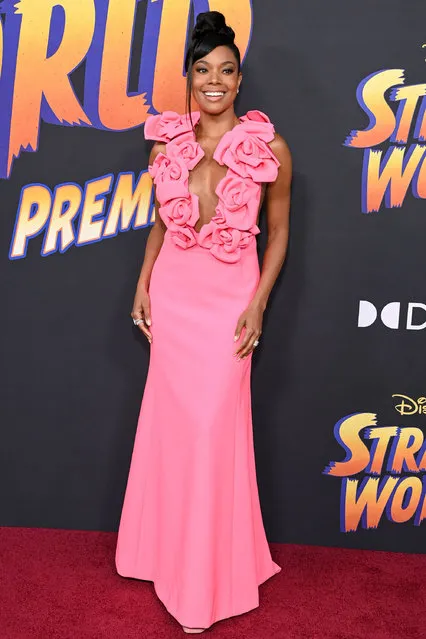 American actress Gabrielle Union attends Disney's “Strange World” Premiere at El Capitan Theatre on November 15, 2022 in Los Angeles, California. (Photo by Stewart Cook/Rex Features/Shutterstock)