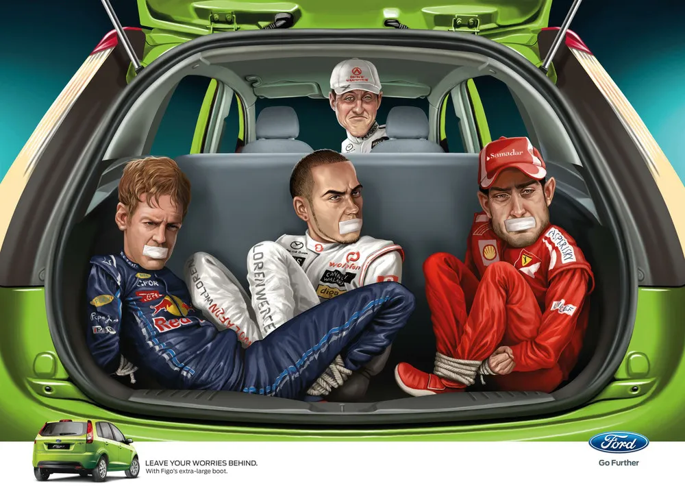 Disturbing Ads for the Ford Figo by JWT India