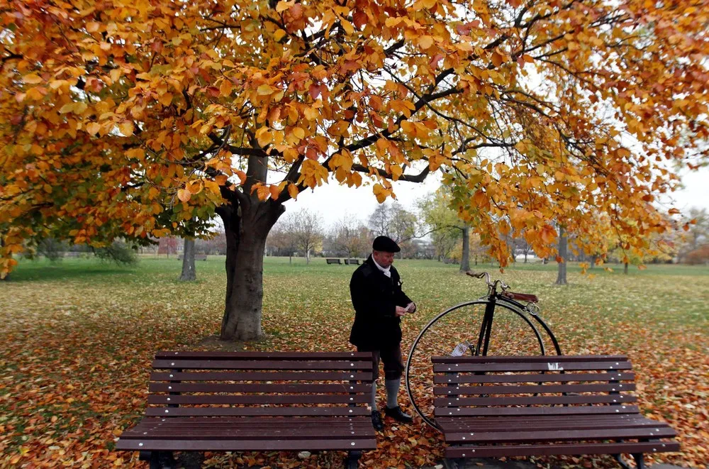 Penny Farthing Race in Prague