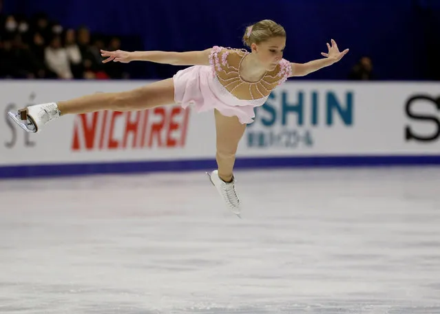 Figure Skating, ISU Grand Prix of Figure Skating NHK Trophy 2016/2017, Ladies Free Program, Sapporo, Japan on November 26, 2016. Maria Sotskova of Russia competes. (Photo by Issei Kato/Reuters)