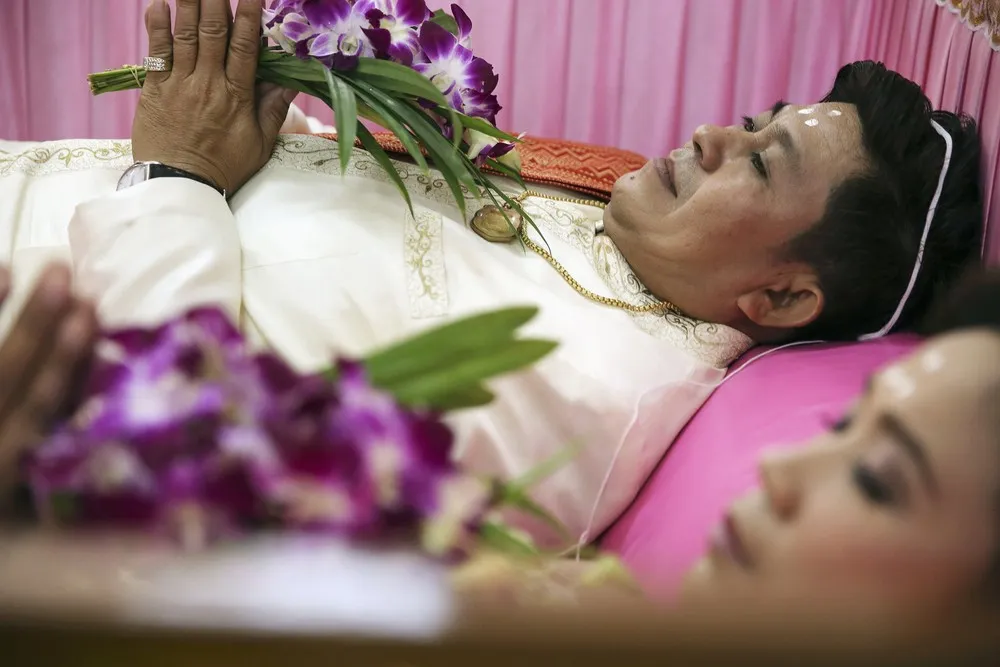 Wedding in Coffin