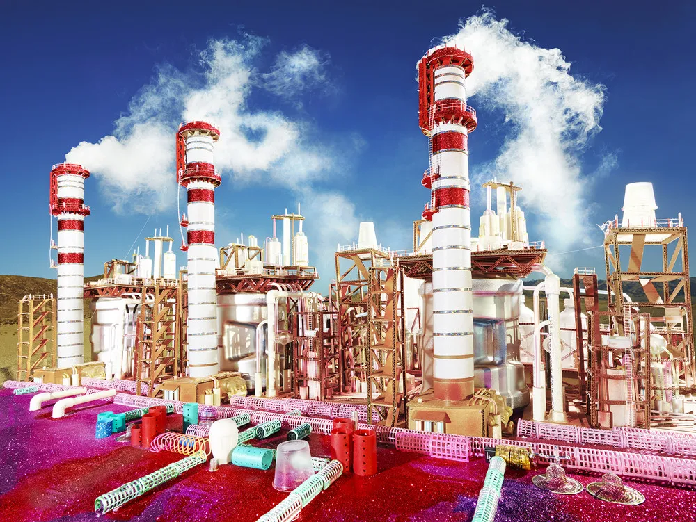 David LaChapelle's “Refineries” and “Gas Stations” Photographs