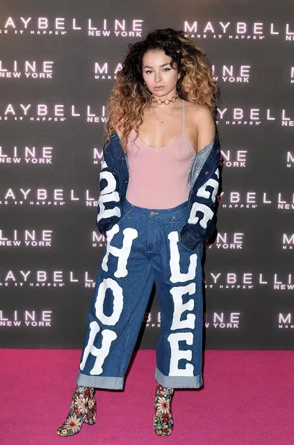 Ella Eyre attends Maybelline's Bring On The Night Party on February 18, 2017 in London, United Kingdom (Photo by Jeff Spicer/Getty Images)