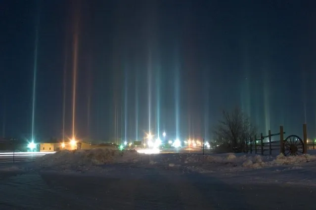 Mysterious Light Pillar