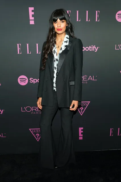 Jameela Jamil attends Nina Garcia, Jameela Jamil & E! Entertainment Host ELLE, Women In Music Presented by Spotify at The Shed on September 05, 2019 in New York City. (Photo by Sean Zanni/Patrick McMullan via Getty Images)