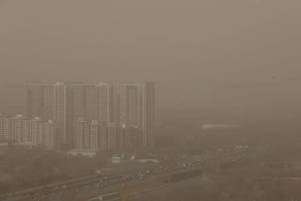 Sandstorm Hits Beijing