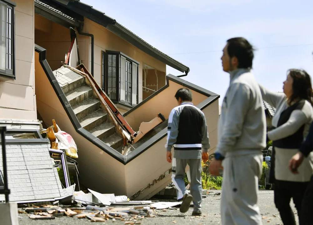Strong Earthquake Hits Japan
