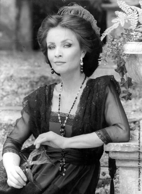 1981:  Kate O'Mara in costume for her role as Beatrice