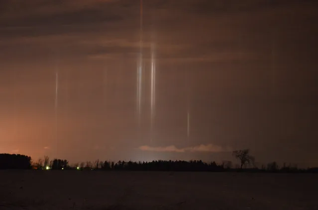 Mysterious Light Pillar