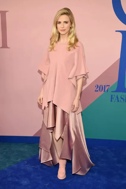 Brit Marling attends the 2017 CFDA Fashion Awards at Hammerstein Ballroom on June 5, 2017 in New York City. (Photo by Dimitrios Kambouris/Getty Images)