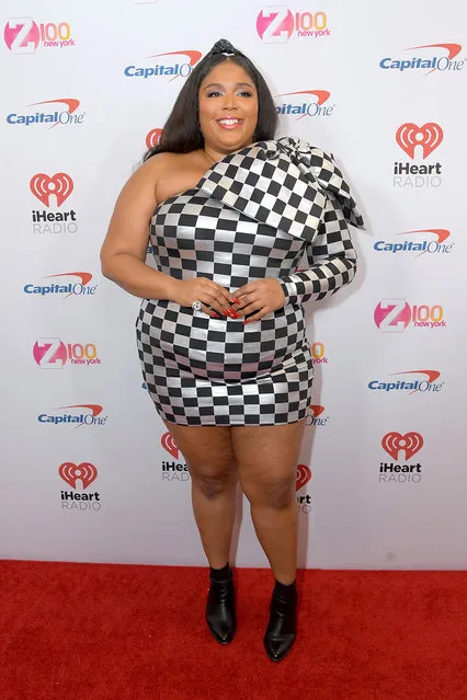 Lizzo arrives at iHeartRadio's Z100 Jingle Ball 2019 at Madison Square Garden on December 13, 2019 in New York City. (Photo by Michael Loccisano/Getty Images)
