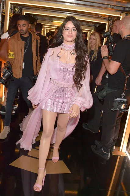 Camila Cabello attends the 62nd Annual GRAMMY Awards at STAPLES Center on January 26, 2020 in Los Angeles, California. (Photo by Lester Cohen/Getty Images for The Recording Academy)