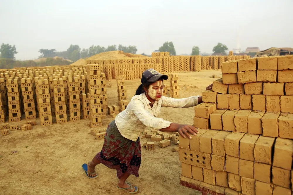 A Brick Factory in Myanmar