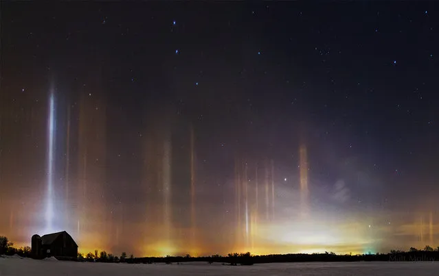 Mysterious Light Pillar