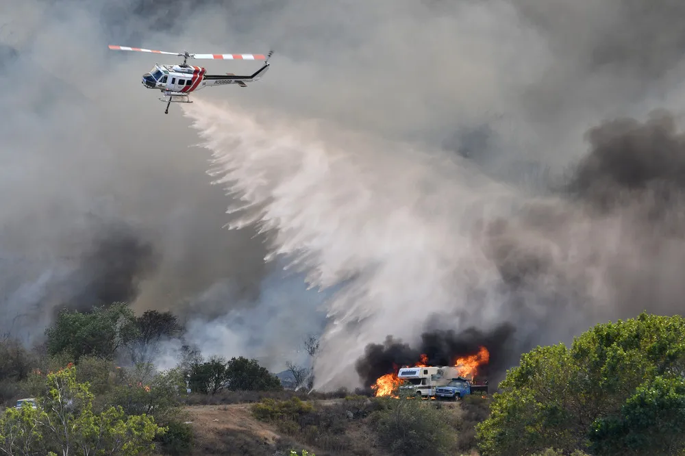 Thousands Evacuated in California