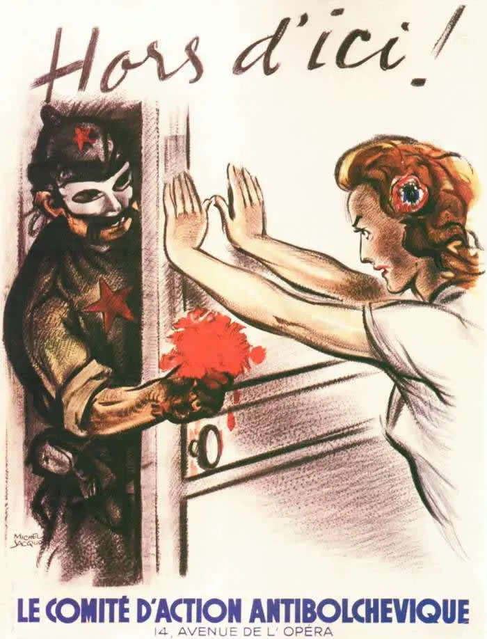 Large Set of Propagandistic Anti-Soviet Posters (1920 – 1980)