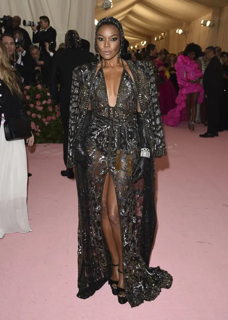 Gabrielle Union attends The Metropolitan Museum of Art's Costume Institute benefit gala celebrating the opening of the “Camp: Notes on Fashion” exhibition on Monday, May 6, 2019, in New York. (Photo by Evan Agostini/Invision/AP Photo)
