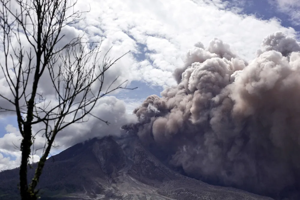 Indonesian Volcano Mount Sinabung