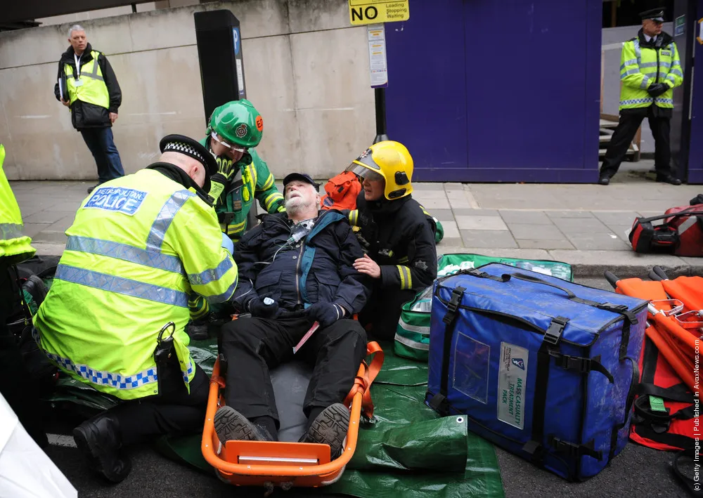 London's Emergency Services Put To The Test In Olympics And Paralympics Exercise