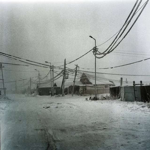 January 2013. A scene in Yakutsk, Siberia, the coldest city in the world. (Photo by Steeve Iuncker/Agence VU)