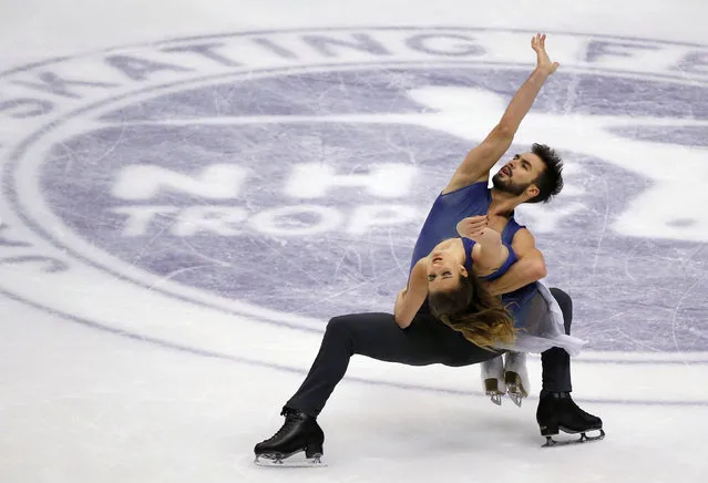 Figure Skating, ISU Grand Prix of Figure Skating NHK Trophy 2016/2017, Ice Dance Free Dance, Sapporo, Japan on November 27, 2016. Gabriella Papadakis and Guillaume Cizeron of France compete. (Photo by Issei Kato/Reuters)