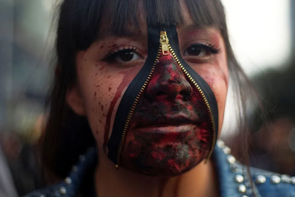 Mexico City's Annual Zombie Walk 2023