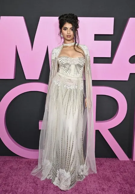 American actress and dance Avantika attends the world premiere of “Mean Girls” at AMC Lincoln Square on Monday, January 8, 2024, in New York. (Photo by Evan Agostini/Invision/AP Photo)