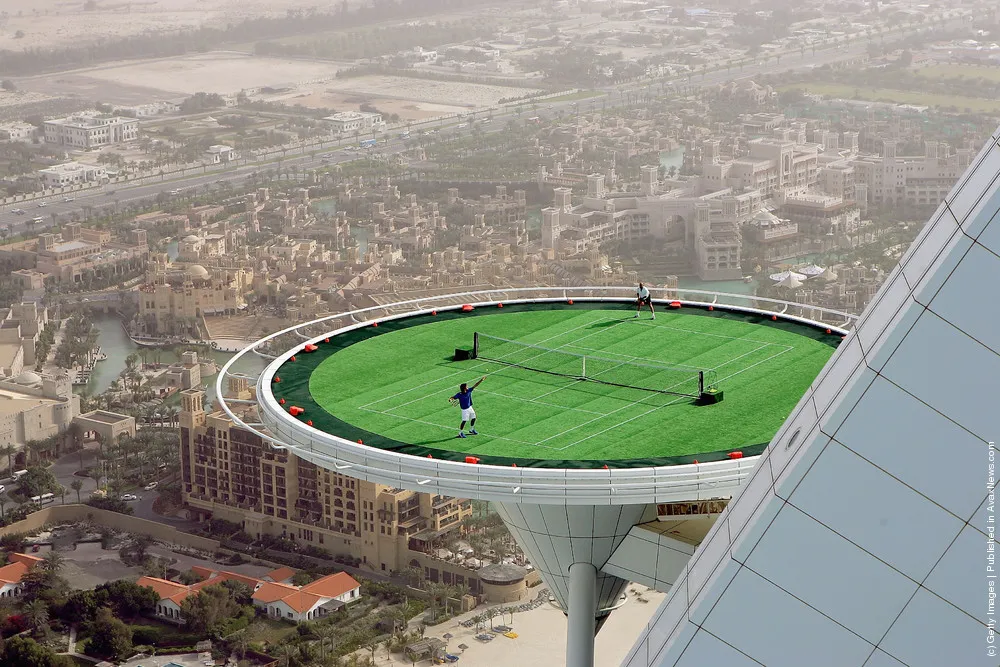 World's Most Unique Tennis Court