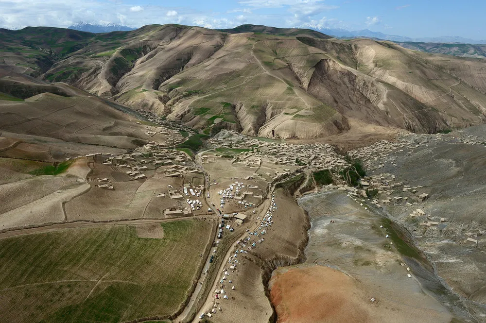 Massive Landslide Buries Remote Afghan Village