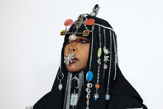 American singer-songwriter Erykah Badu attends the 2024 CFDA Fashion Awards in New York City, U.S., October 28, 2024. (Photo by Andrew Kelly/Reuters)