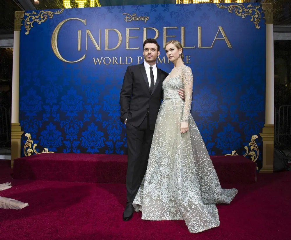 World Premiere Of "Cinderella" movie