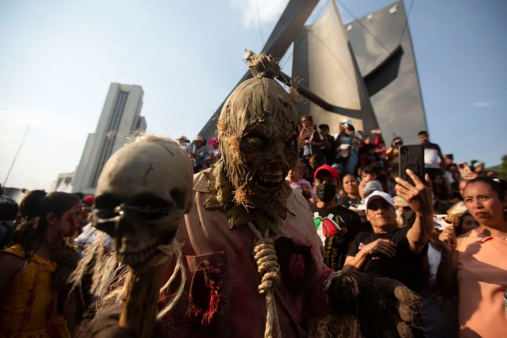 Mexico City's Annual Zombie Walk 2023
