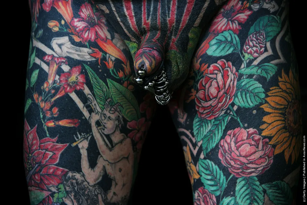 Tattooed Man Geoff Ostling