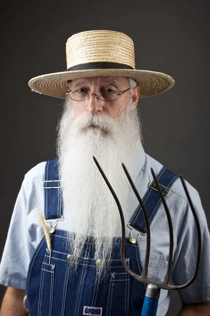 The Just For Men World Beard and Moustache Championships crowned 18 title winners, highlighting the best and boldest examples of facial hair from across the globe on Saturday, October 25th, 2014 in Portland, OR. (Photo by Craig Mitchelldyer/AP Images for Just for Men)