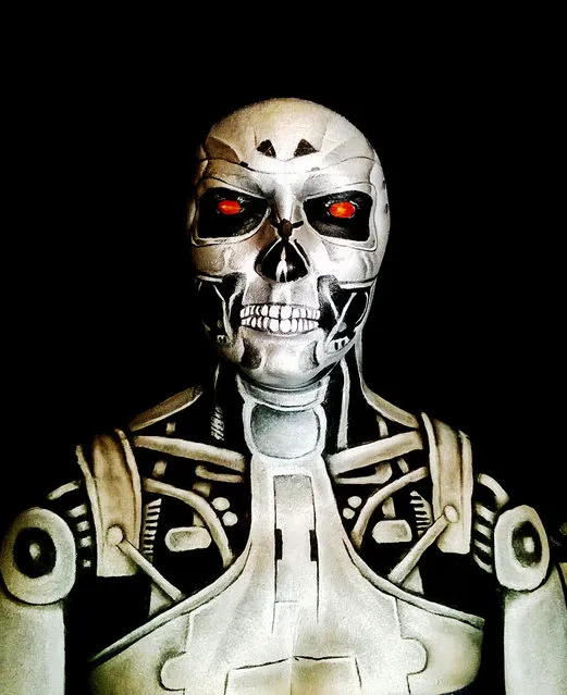 The Terminator by Nikki Shelley. (Photo by Nikki Shelley/Caters News)